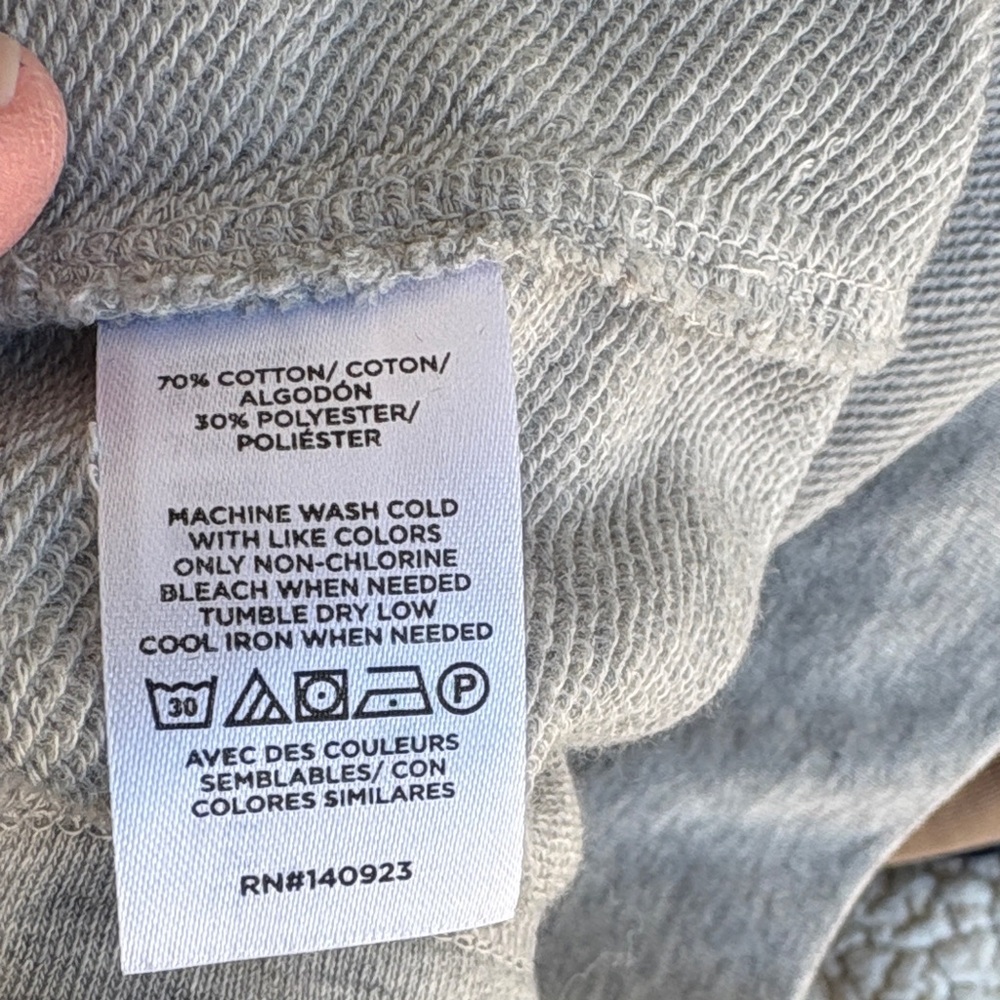 Loft Heather Gray Buttoned Top - image 8